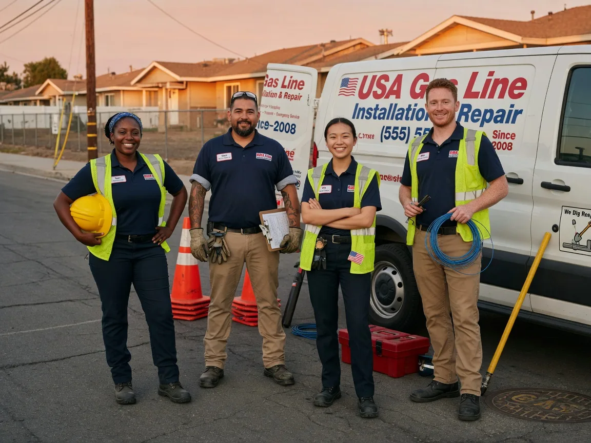Gas Line Installation company in Nicktown, PA